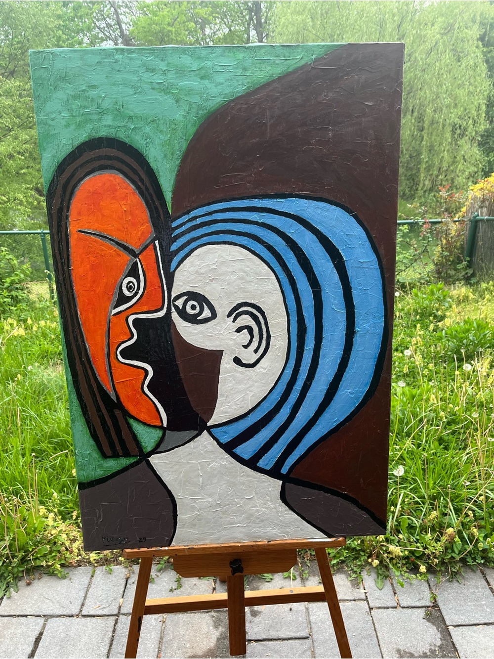 Picasso painting (Copy). Title:” Head of a woman “ 1929.